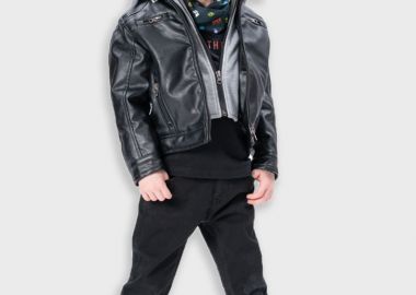 Πεντάτσεπο παντελόνι για αγόρι | ΜΑΥΡΟ - Energiers - 